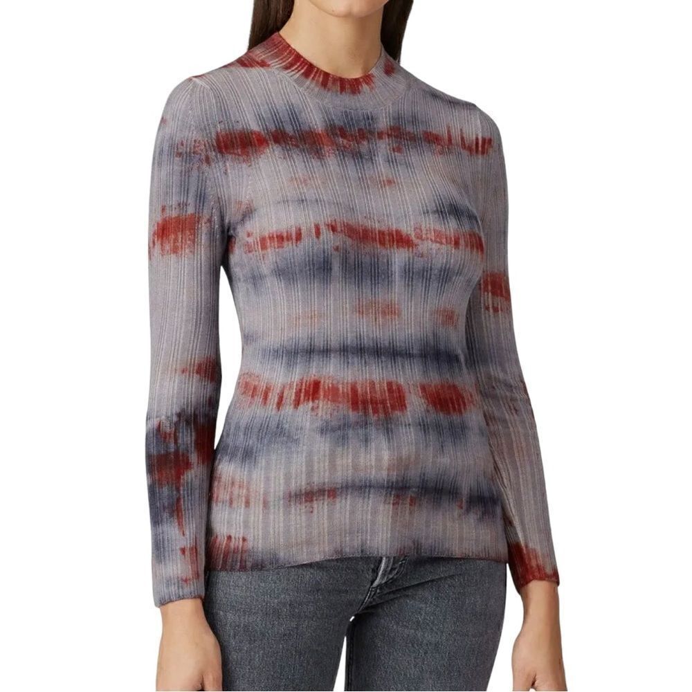 Ply Knits Printed Fukase Tie Dye Sweater Size XL